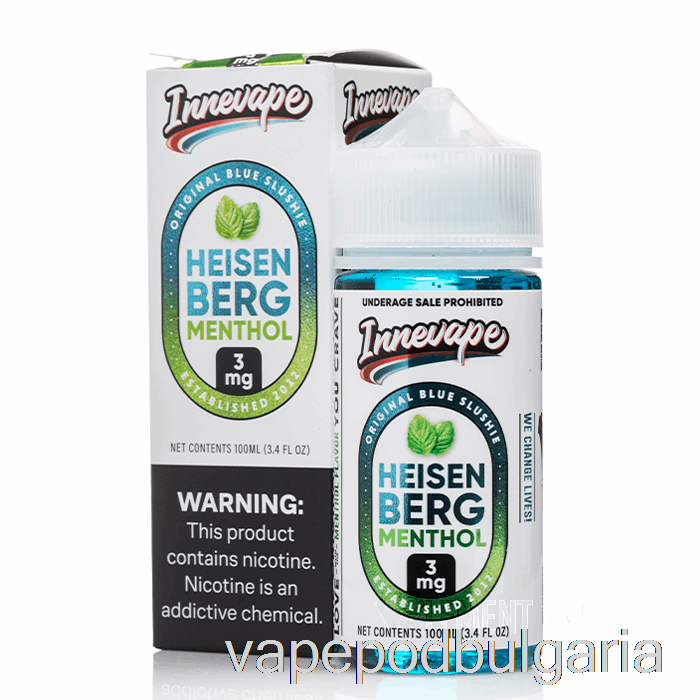 Vape Течности Heisenberg Menthol - Innevape E-liquids - 100ml 0mg